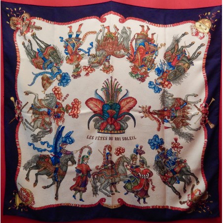 Carré Hermès Les fêtes du roi soleil