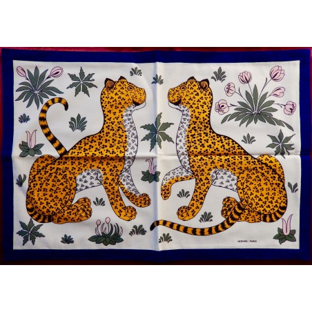 Sets de table Hermès Panthères