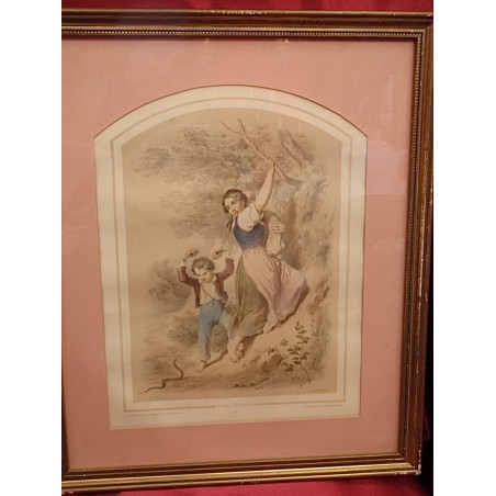 Gravure Etudes et Motifs par François Grenier