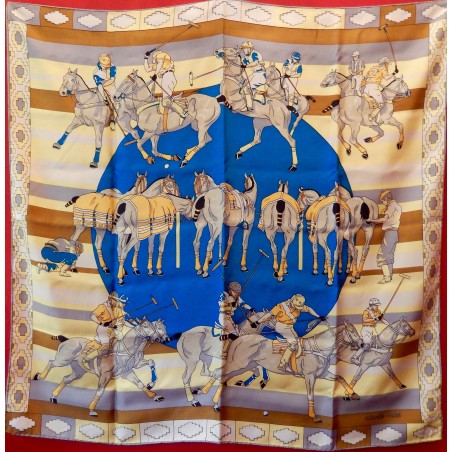 Carré Hermès Les poneys du polo