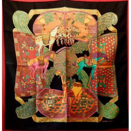Carré Hermès L'art des steppes