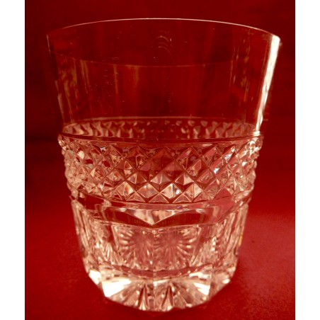 Verres gobelets à whisky Saint Louis Trianon old fashion