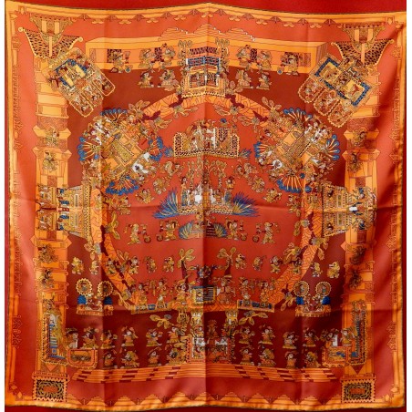 Carré Hermès Astres et soleils