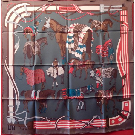 Carré foulard Hermès Ronds de marche