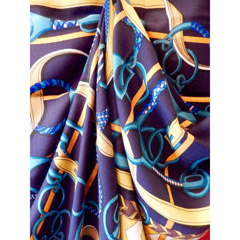 Chale hermes cachemire et soie Clearance