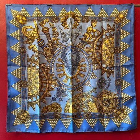 Carré foulard Hermès L'or des chefs
