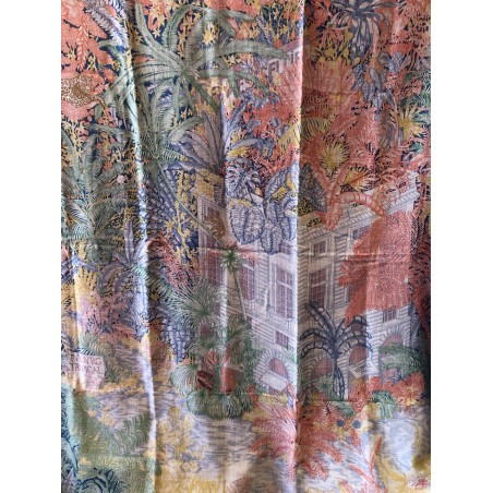 Châle Hermès En Cachemire Et Soie - 140x140 Cm - Marron - Occasion