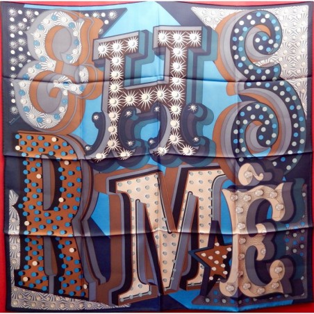 Carré foulard Hermès Hermès électrique