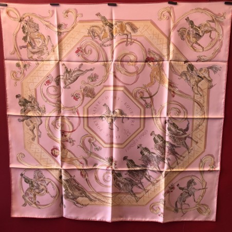 Carré foulard Hermès École portugaise d'art équestre