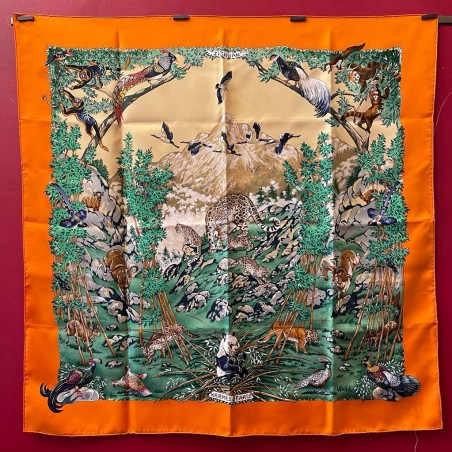 Carré foulard  Hermès Sichuan