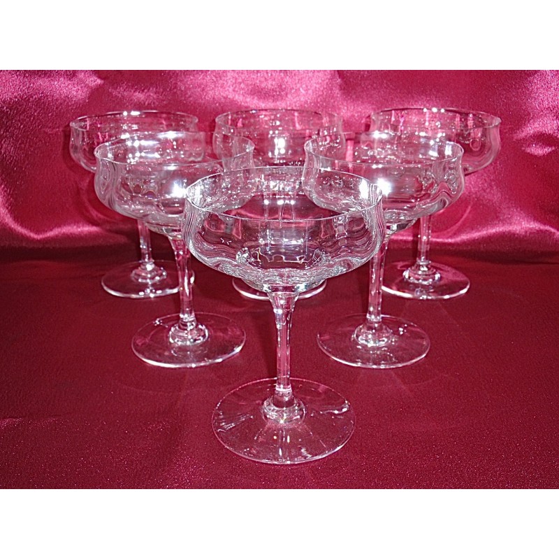 Coupes à Champagne Baccarat Capri