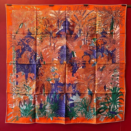 Carré foulard Hermès Jardin à Sintra