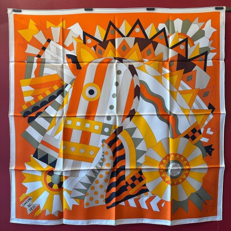 Carré foulard Hermès Cheval de fête