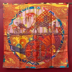 Carré foulard Hermès...