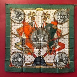 Carré foulard Hermès Napoléon