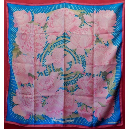 Carré foulard Hermès Les pivoines