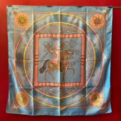 Carré foulard Hermès Feux...