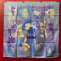 Carré foulard Hermès Chapeau !