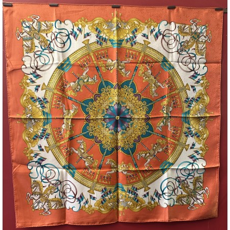 Carré foulard Hermès Lunapark