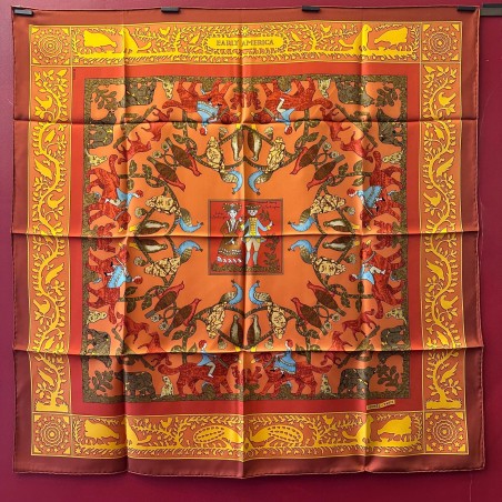 Carré foulard Hermès Early America