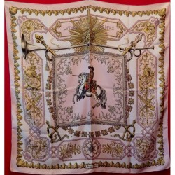 Carré foulard Hermès...