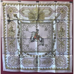 Carré foulard Hermès...