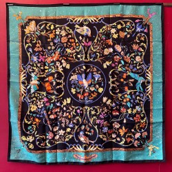 Carré foulard Hermès...