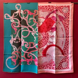 Carré foulard Hermès...