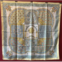 Carré foulard Hermès Ciels...
