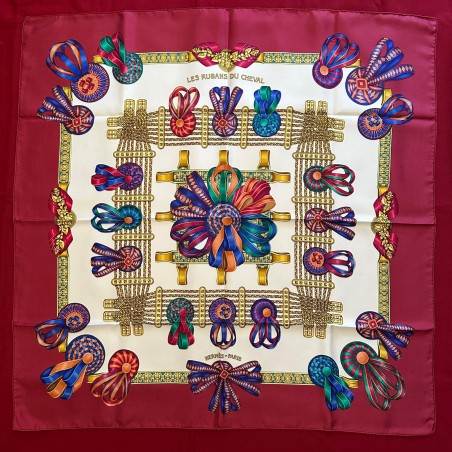 Carré foulard Hermès Les rubans du cheval