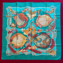 Carré foulard Hermès Grands...