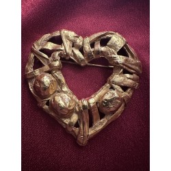 Broche Christian Lacroix Coeur