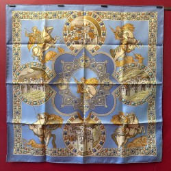 Carré foulard Hermès Le...