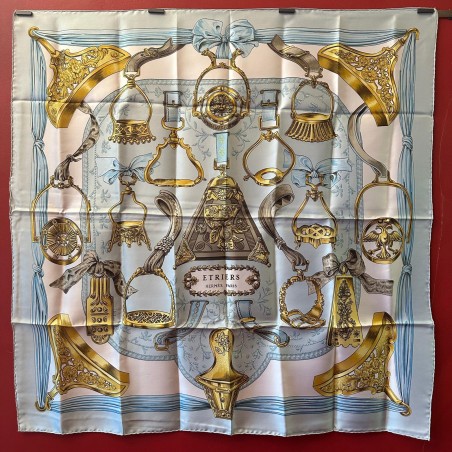 Carré foulard Hermès Étriers
