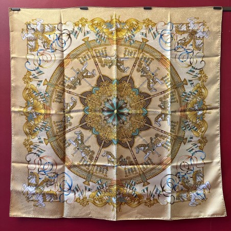 Carré foulard Hermès Lunapark
