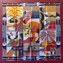 Carré foulard Hermès Parade...
