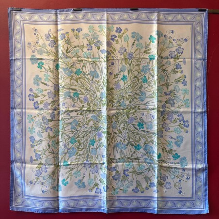 Carré foulard Hermès Oeillets sauvages