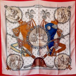 Foulard carré Hermès...