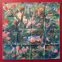 Carré foulard Hermès La...