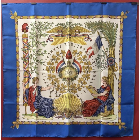 Carré foulard Hermès 1789, édition spéciale