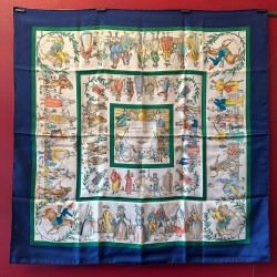 Carré foulard Hermès...