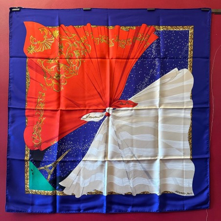 Carré foulard Hermès Souvenirs de Paris