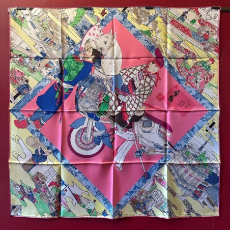 Carré foulard Hermès Les artisans d'Hermès