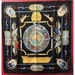 Carré foulard Hermès Le...