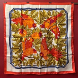 Carré foulard Hermès Les...