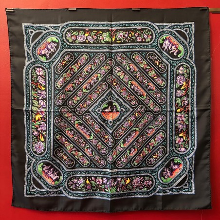 Carré foulard Hermès Qalamdan