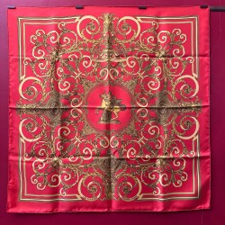 Carré foulard Hermès Les...