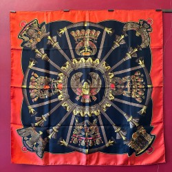 Carré foulard Hermès...