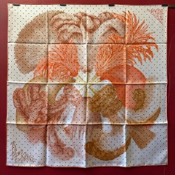 Carré foulard Hermès...