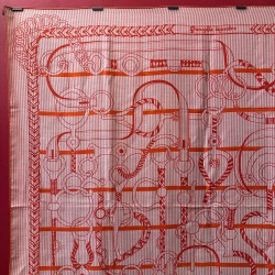 Châle Hermès cachemire et...